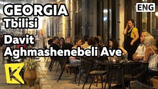 【K】Georgia Travel-Tbilisi[조지아 여행-트빌리시]다비트 아그마세네빌리 카페 거리/Davit Aghmashenebeli Ave/Street/Café