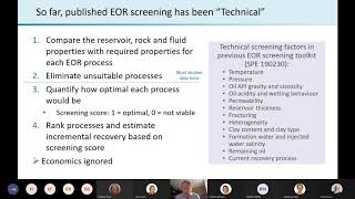 Webinar  Advanced EOR Screening for the Norwegian Continental Shelf 1