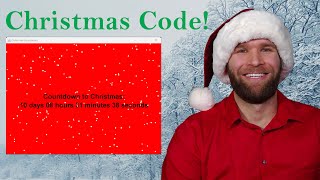 Countdown to Christmas Java Application Full Walkthrough - Java Programming