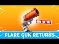 FLARE GUN is back with a *NEW FEATURE* (Fortnite)