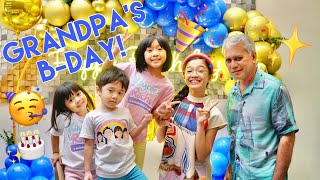 GRANDPA'S BIRTHDAY at The Vineyard | KAYCEE & RACHEL in WONDERLAND FAMILY