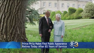 Prince Philip Makes Final Public Appearance