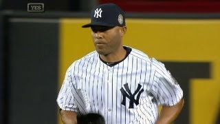 Mo dominant in emotional Yankee Stadium exit