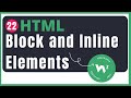 HTML Block and Inline Elements