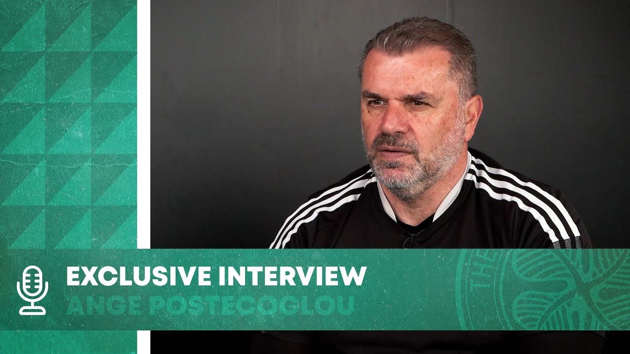 Celtic TV Exclusive Interview With Ange Postecoglou | 06/05/22 - YouTube