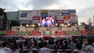 高知よさこい2016 ダイアモンドダイニングよさこいチーム 前夜祭 4k