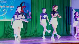 Nhảy shuffe dance Phố Hoa lệ. nhóm Team shuffe dance Mai Loan Sông mã