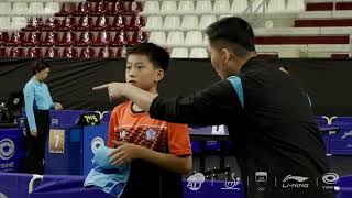 Kuo Guan-Hong TPE vs Wang Jixuan CHN - U15 Boys Semi Final, Asia Youth Table Tennis Championship