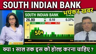 SOUTH INDIAN BANK share latest news,south indian bank share analysis,tomorrow target,