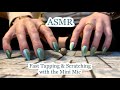 ASMR Fast Tapping & Scratching With The Mini Mic! No Talking