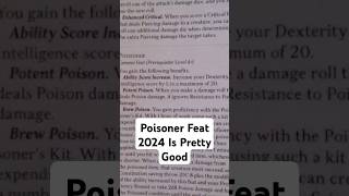 3 Reasons Poisoner Feat Makes 2024 DND GREAT