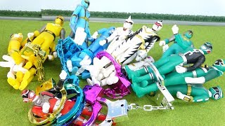 デカレッド 戦隊ヒーロー手錠遊び ゲキレンジャー ハリケンジャー Power Rangers toy おもちゃ