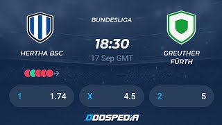 Hertha Berlin vs Greuther Fürth Prediction || Bundesliga 2021/22