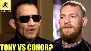 Tony Ferguson is the perfect opponent for a comeback fight after the leg injury for Conor McGregor