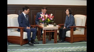 20191002 總統接見「日本自由民主黨大西宏幸眾議員團」