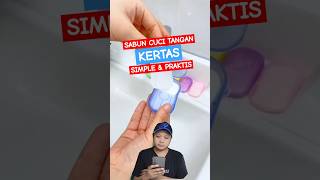 Sabun Cuci Tangan Kertas Praktis . #cobainah #sabun #sabuncucitangan #sabunkertas #racunshopee