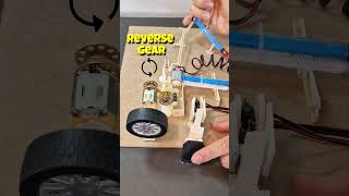 Reverse gear mechanism| #dcgearmotor #dcmotor #tech #diy #youtubeshorts