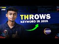 #49 THROWS Keyword in Java | In Tamil | Java Tutorial Series | Error Makes Clever