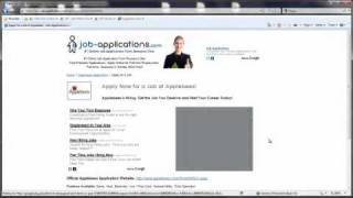 Applebee's Job Application Online