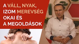 A váll, nyak, izom merevség okai és a megoldások