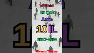 Nüfusu Artan Şehirler - Son 5 Yılda Nüfusu En Çok Artan 10 İl