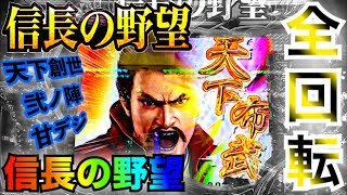 パチンコ 実践 CR信長の野望 天下創世 弐ノ陣で全回転　虎柄宝箱と天晴文字群の撮影チャンスを逃した 1/99 〈横綱の懐かしいパチンコ・EXCITE〉