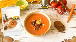 Salmorejo SIN GLUTEN ⎮ Receta tradicional SALUDABLE Keto