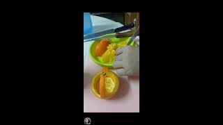 JOBONG VLOG OFFICIAL is live orange fruit basket /how to make basket by using orange fruit/carving