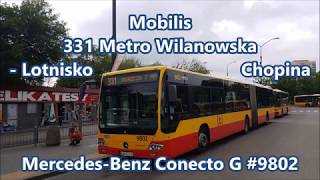 Mobilis - linia 331, Mercedes-Benz Conecto G #9802