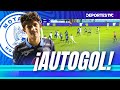 ¡Autogol de Mathías Vazquez!  tras remate de Marlon Ramírez permite a Génesis reducir la ventaja