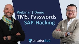 Praxisbeispiele aus dem SAP Security Betrieb | SAP-Hacking #smartersec #sapsecurity