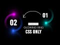 CSS3 Glowing Gradient Loader Ring Animation Effects | CSS Animation Effects  Html CSS  Glowing Ring