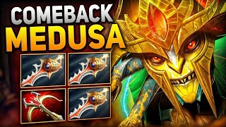 29 Kills Medusa Comeback🔥🔥🔥x3 Divine Rapiers Insane Damage | Dota 2 Gameplay