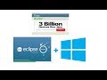 How to Install Eclipse + Java Development Kit JDK  on Windows 10