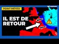 Ce temps FROID est de RETOUR sur LA FRANCE !