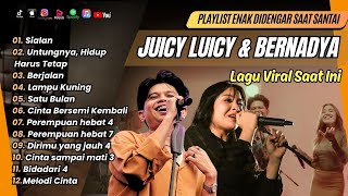 SIALAN - JUICY LUICY & ADRIAN KHALIF FT MAHALINI | BERNADYA - SATU BULAN || LAGU POP TERPOPULER 2024