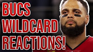 Tampa Bay Buccaneers 2024 WILDCARD REACTIONS LIVE vs Washington Commanders!