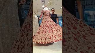 Pakistani Bridal Lehenga 2023 | New Red, Maroon Colour Wedding Dress. Pakistani New Best Bridal Suit