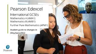 Pearson Edexcel International GCSE Maths Student Guide to May/June 2022 and Advance Information