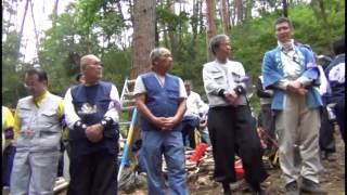 平成二十八丙申年　信州諏訪豊田小川　三輪神社　式年造営御柱祭　伐採式－２