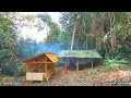 The process of 120 days building a farm in the wilderness, how everything changes after 1 year