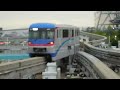 2023.06.01 大阪モノレール 3000系3152f 門真市行き発車 万博記念公園駅