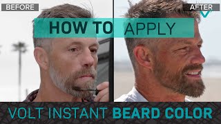 How To Apply VOLT INSTANT BEARD COLOR. The DO's & DONT's You Need To Know #beardcare #beardcolor