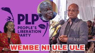 'Wembe ni ule ule hata wabadilishe jina ya Party!' Kingi destroys Karua after launching PLP Party!!