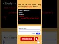 How to use javascript Prompt() Method | alert confirm box