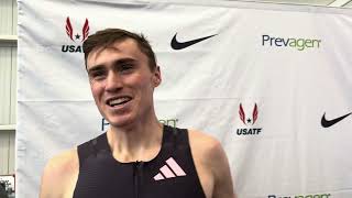 Josh Hoey Talks Pushing Boundaries + Trying to Keep Up With New Wave of 800m Runners at USA Indoors