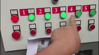 How to get the electrostatic separation machine running?