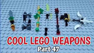 COOL LEGO WEAPONS you can build for your  minifigures - Pt 47