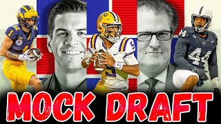 ESPN's THREE ROUND 2024 NFL Mock Draft | Mock The Mock