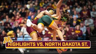 North Dakota State at Minnesota | Highlights | Big Ten Wrestling | Dec. 10, 2023